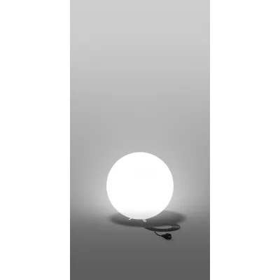 RZB Kugelleuchte 612159.002 | LED-A60 E27 | Gartenleuchte | 500mm Durchmesser | IP44 | Kunststoff opal | weiß