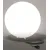 Bild: RZB Kugelleuchte 612159.002 | LED-A60 E27 | Gartenleuchte | 500mm Durchmesser | IP44 | Kunststoff opal | weiß