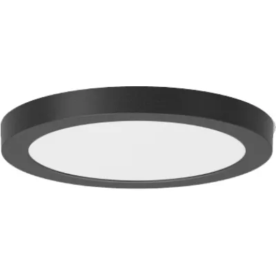 RZB LED-Downlight TRIXY rund 901717.0031 | Einbau & Aufbau | 9-15W | 3000-4000K CCT | 1100-1650lm | Ø235mm | anthrazit