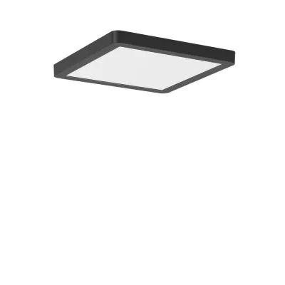 RZB LED-Downlight TRIXY 901723.0031 | Einbau & Aufbau | 14-22W | 3000-4000K | 300x300mm | 3000lm | anthrazit