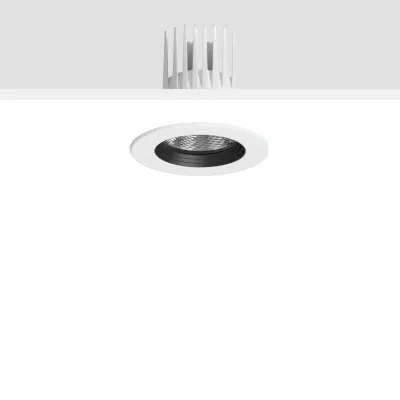 RZB LED Einbaustrahler 901740.002 HELEDON 20W 2500lm 3000K | Einbaudownlight | Aluminium | UGR14 | CRI>90 | Weiß