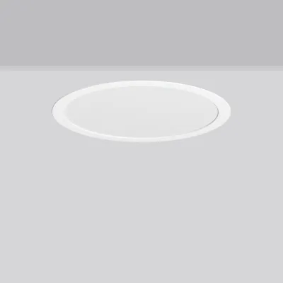 RZB LED Einbau-Downlight 17W | 1950lm | Tunable White 2700-6500K | Ø390mm | Casambi | IP54 | weiß