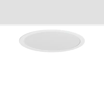 RZB LED-Einbaustrahler 901810.002 TOLEDO FLAT+ | rund | 12-22W | 1550-2950lm | 3000-4000K einstellbar | IP54 | weiß