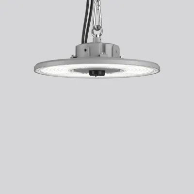RZB LED-Hallenstrahler 921724.009.76 | 150W | 25500 lm | DALI dimmbar | 4000K | Industriebeleuchtung | silber