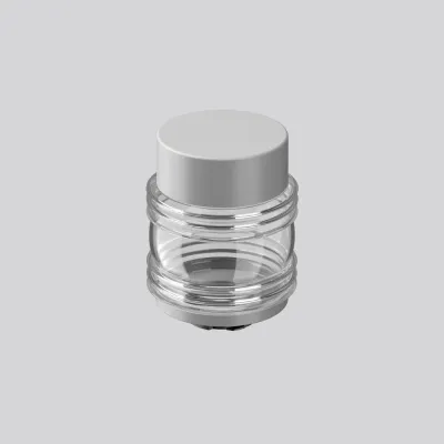 RZB Ersatzglas Gürtellinse 981142.014 | klar | Glasabdeckung mit Kappe & Bajonettring | D176 mm | H232 mm | silber