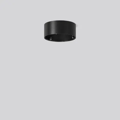 RZB Anbaugehäuse 982917.0031 | Aufbaugehäuse TOLEDO FLAT+ round | Ø165mm | H68mm | Stahlblech | anthrazit