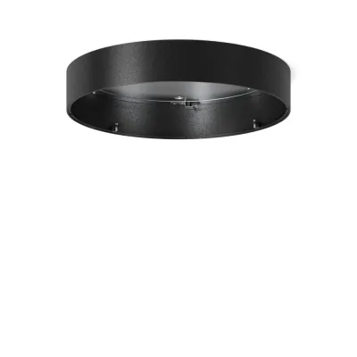 RZB Aufbaugehäuse 982919.0031 | Stahlblech | für TOLEDO FLAT+ round | Befestigungssatz | Ø390mm | H68mm | anthrazit