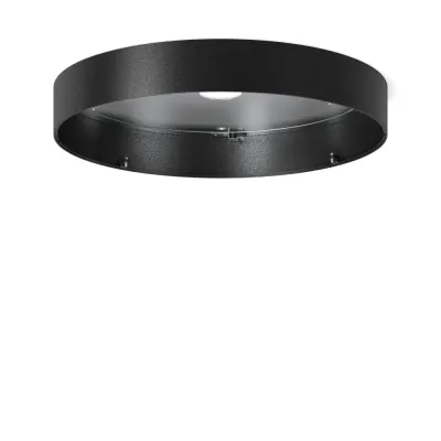 RZB Anbaugehäuse 982920.0031 | Downlight Aufbaugehäuse | Stahlblech pulverbeschichtet | Ø470mm | H68mm | anthrazit