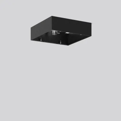 RZB Aufbaugehäuse 982922.0031 für TOLEDO FLAT+ square | Stahlblech | 230x230x68mm | Befestigungssatz | anthrazit