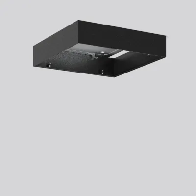 RZB Aufbaugehäuse 982923.0031 | Befestigungssatz für TOLEDO FLAT+ square Downlight | Stahlblech | 310x310x68 mm