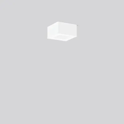 RZB Zimmermann Anbaugehäuse 982138.002 | Aufputz für Toledo Flat Square Downlight | 110x110x55 mm | Stahlblech weiß