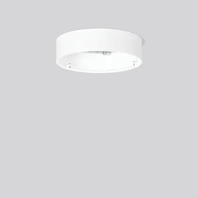 RZB Aufbaugehäuse 982918.002 | Befestigungssatz für TOLEDO FLAT+ Downlight | Stahlblech weiß | Ø270mm H68mm