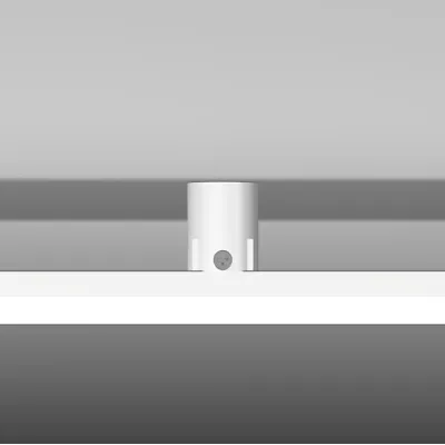 RZB Befestigungsset Decke 981980.012 | Sidelite ECO Montageset | 4 Anbauzylinder Ø30mm H38mm | verkehrsweiß RAL 9016
