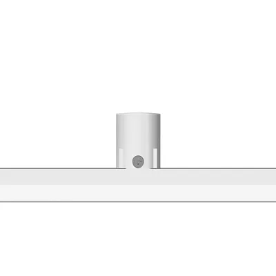 RZB Befestigungsset Decke 981980.012 | Sidelite ECO Montageset | 4 Anbauzylinder Ø30mm H38mm | verkehrsweiß RAL 9016