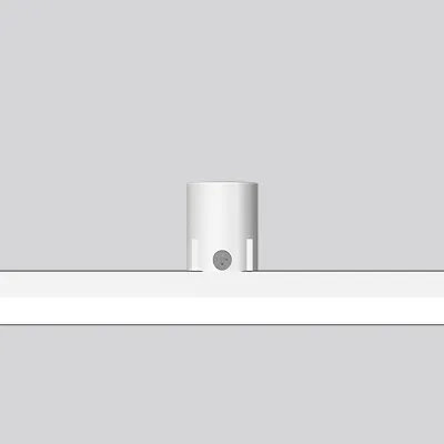 RZB Befestigungsset Decke 981980.012 | Sidelite ECO Montageset | 4 Anbauzylinder Ø30mm H38mm | verkehrsweiß RAL 9016