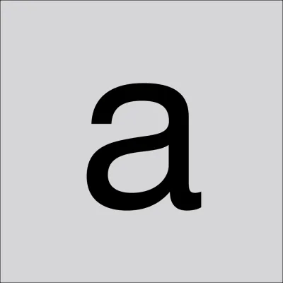RZB Buchstabe selbstklebend 99222.013.A-K | Kleinbuchstabe a | 100mm Höhe | Kunststoff | transparent | schwarz