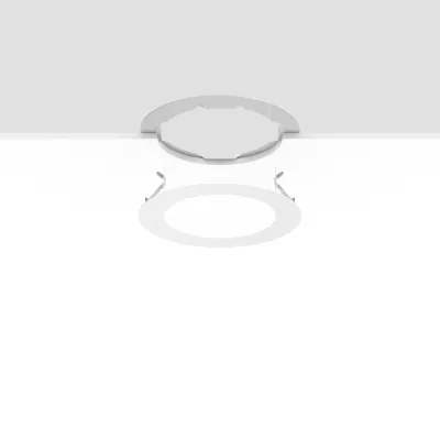 RZB Sanierungsrahmen 982622.002 | Einbaurahmen Ø170–210mm | Stahlblech | pulverbeschichtet | weiß | Ø240mm