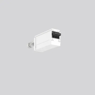 RZB End-Einspeisung 983211.002.5 LINEDO 50 | 7-polig | L166 x B53 x H75 mm | Anschluss Buchse | Stahlblech weiß
