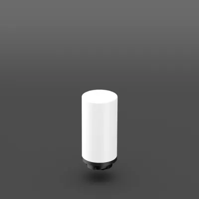 RZB Ersatzglas 982108.0131 | Diffusor Glas opal seidenmatt | 115 mm Ø | 244 mm Höhe | 120° symmetrisch | weiß