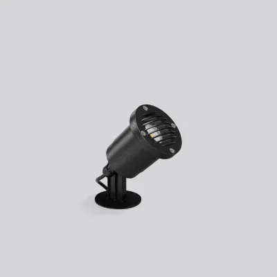 RZB Gartenstrahler 722223.0031 LED 4,4W PAR16 | IP55 | 3000K warmweiß | Erdspieß | Aluminium anthrazit
