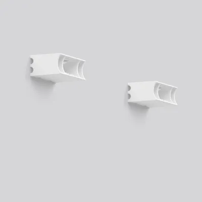 RZB Iso-Fassung S14s 41402.002 | Lampenfassung für Linienlampen | 60–120W | IP20 | Kunststoff | weiß