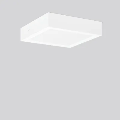 RZB LED-Sicherheitsleuchte TOLEDO FLAT+ 672796.002 | 16W | 2150lm | IP40 | quadratisch | 3000–4000K | weiß