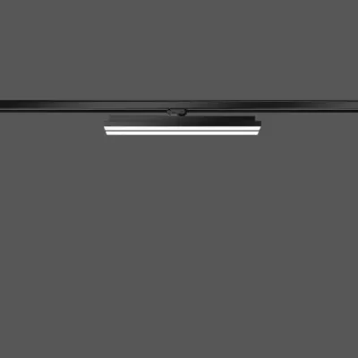 RZB LED-Schienenstrahler 742164.003 | 73W | 3000K | 4900–8150lm | dreh- & schwenkbar | MultiLumen | schwarz