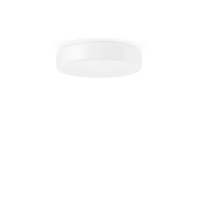 RZB LED-Deckenleuchte Flat Polymero Kreis 311610.002.7 | 14W | 1600 lm | 3000K warmweiß | rund Ø360mm | IP40 | weiß