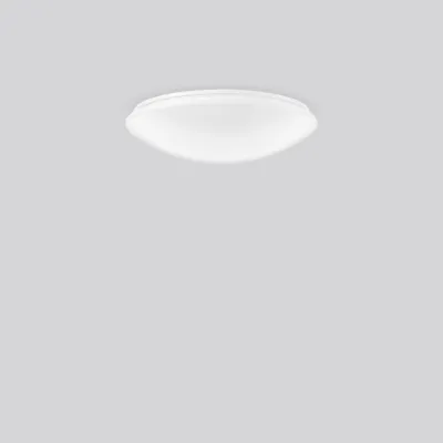 RZB LED-Decken-/Wandleuchte FLAT POLYMERO C 312796.002 | 6,2–19W | 870–2600lm | 3000/4000K | rund | IP40 | weiß