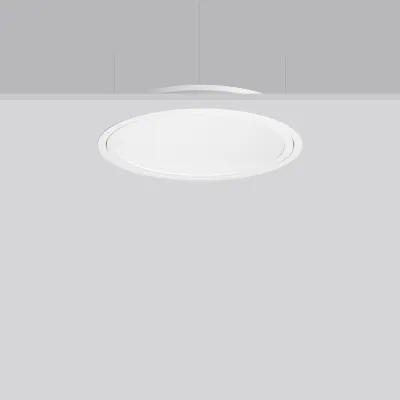 RZB LED Einbauleuchte Triona 312423.002.1.12 | 30W | 3550lm | 4000K | DALI dimmbar | rund 505mm | weiß