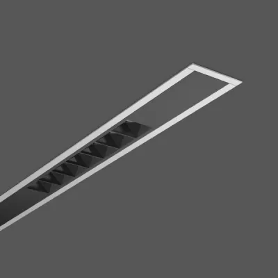 RZB LED-Deckeneinbauleuchte 930, DALI, schwarz 312467.003.76