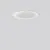 Bild: RZB LED Deckenleuchte Flatliner Slim 312287.002.1.76 | 38W | 3000 lm | DALI dimmbar | 4000K neutralweiß | Ø 596mm | weiß