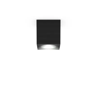 RZB LED-Aufbaudownlight 931187.0031 | LED Deckenleuchte außen | 7W 3000K 600lm | 90x90x94mm | IP54 | Aluminium anthrazit