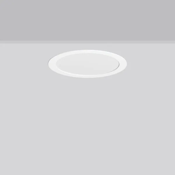 RZB LED-Downlight TOLEDO FLAT+ rund | 12–22W | 1650–3150lm | 3000–4000K | DALI | IP54 | Ø270mm | weiß