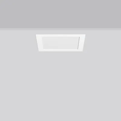 RZB LED-Downlight TOLEDO FLAT+ square | 8-15W | DALI | 1050-2100lm | 230x230mm | 3000-4000K | IP54 | weiß