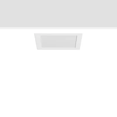 RZB LED-Einbau-Downlight TOLEDO FLAT+ 901815.002 | 8-15W | 230x230mm | 1050-2100lm | 3000-4000K | IP54 | weiß