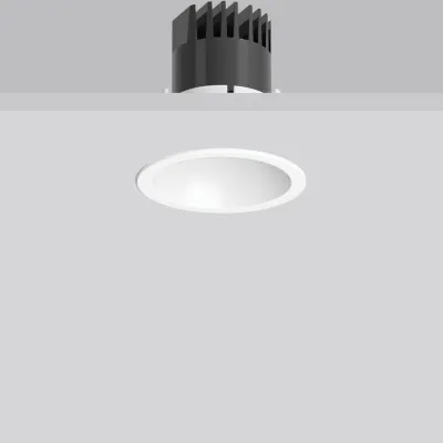 RZB LED Einbaustrahler 901832.002.1 LEVIDO | 7,5-12W | 730-1100lm | 4000K Neutralweiß | IP44 | Aluminium weiß