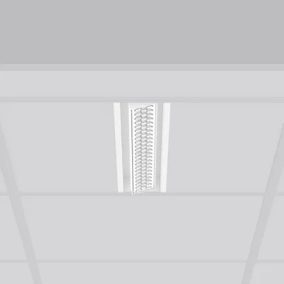 RZB LED-Einbaustrahler 901730.002.1.76 | 18–39W | 2800–5450lm | DALI dimmbar | 4000K | MultiLumen | schwenkbar | weiß