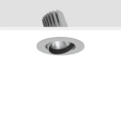 RZB LED-Einbaustrahler 940, DALI, silber 911628.004.1.76