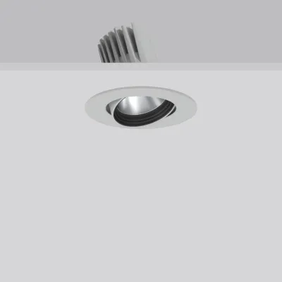 RZB LED-Einbaustrahler 940, DALI, silber 911628.004.1.76