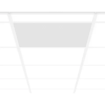 RZB LED-Panel Parledo 312604.002.76 | 622x622mm | 41W | 5000lm | 4000K | DALI | IP65 | CRI >90 | Alu weiß