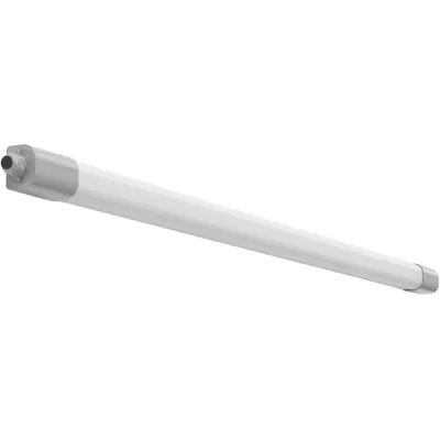 RZB LED-Feuchtraumleuchte PLANOX ECO 451243.009.1 | 31-46W | 4350lm | 1699mm | 3000K warmweiß | IP66 | IK08 | grau