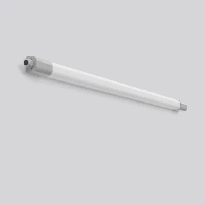 RZB LED-Feuchtraumleuchte 451244.009.1 PLANOX ECO | 31–57W | 4700lm | IP66 | 1699mm | 3000K | schlagfest IK08 | grau