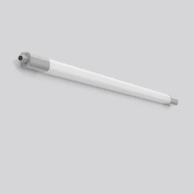 RZB LED-Feuchtraumleuchte Planox ECO 451219.009.76 | 50W 6800lm 4000K | IP66 IK08 | DALI dimmbar | 1752mm grau
