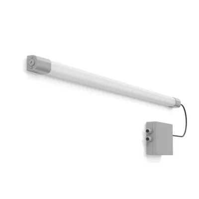 RZB LED-Feuchtraumleuchte 840, ML, EB 3h, grau 672579.009