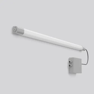 RZB LED-Feuchtraumleuchte 840, ML, EB 3h, grau 672579.009