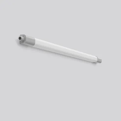 RZB LED-Feuchtraumleuchte 451242.009.19 PLANOX ECO | 21-35W | 4000K | 1399mm | IP66 IK08 | Bewegungsmelder | grau