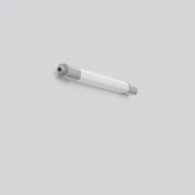 RZB LED-Feuchtraumleuchte 451241.009 Planox Eco | 7,5–15W | 1100/2100lm | IP66 | 4000K neutralweiß | IK08 | 799mm | grau