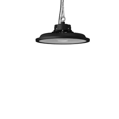 RZB LED-Hallenstrahler 921533.003.76 | 112W | 18500lm | DALI | IP65 | 4000K neutralweiß | rund | Pendelmontage | schwarz