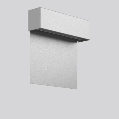 RZB LED-Hausnummernleuchte 612380.014 | 2,5-2,9W | 120lm | 3000-4000K einstellbar | Dämmerungsschalter | silber